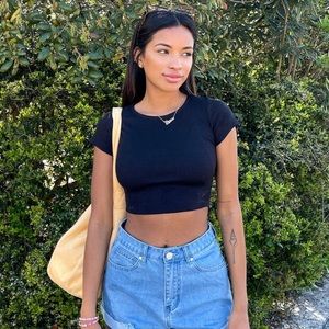 Princess Polly classic cropped tee